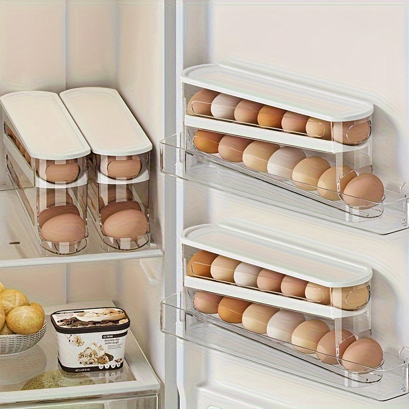 EggSmart Roll-Top Fridge Organizer