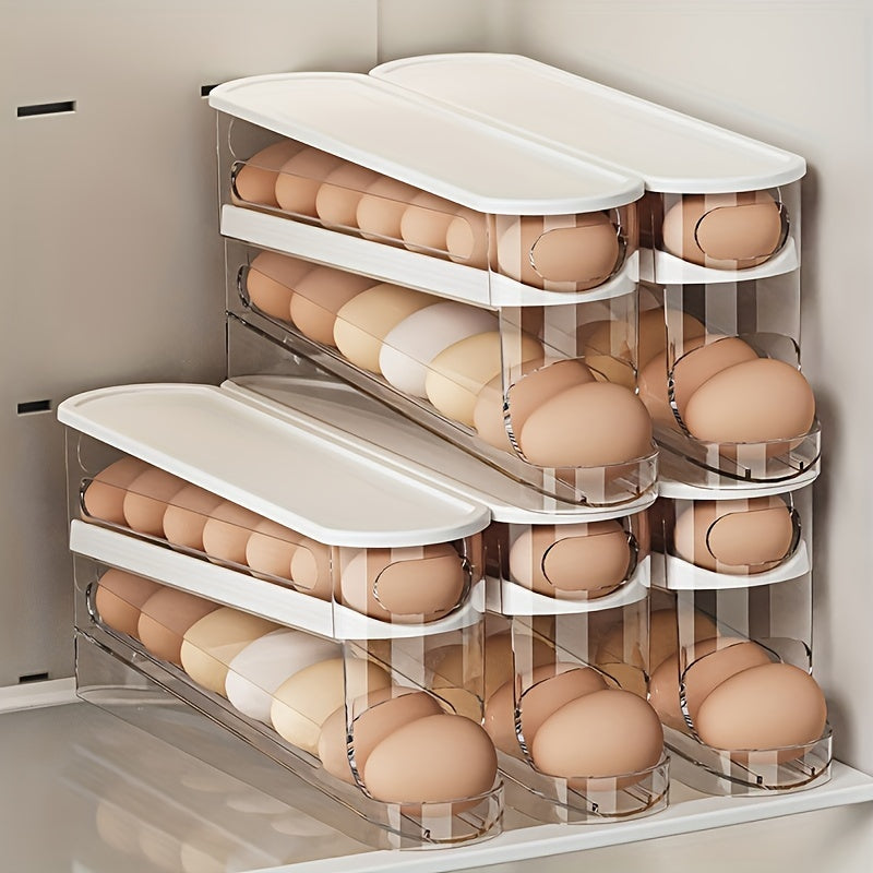 EggSmart Roll-Top Fridge Organizer