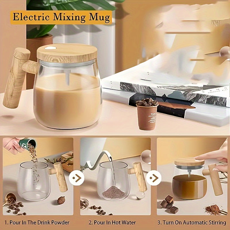 Portable Electric Self Stirring Coffee Mug