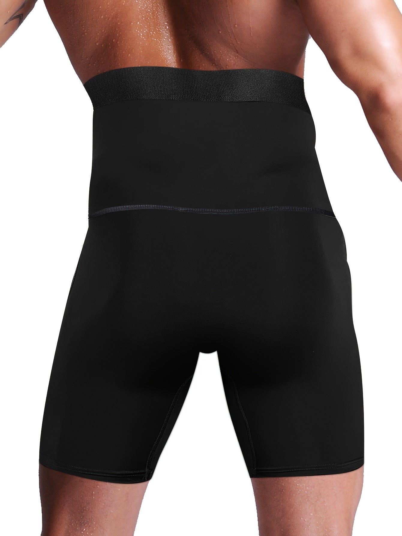 Men's Ultimate Slimming Shapewear: High Waist Tummy Control Bodysuit for a Sleek Look