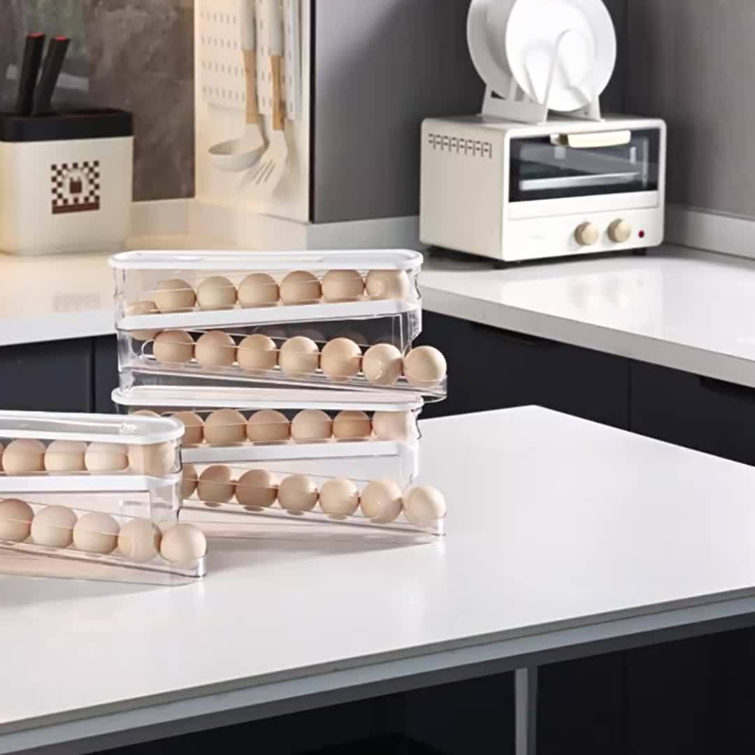 EggSmart Roll-Top Fridge Organizer