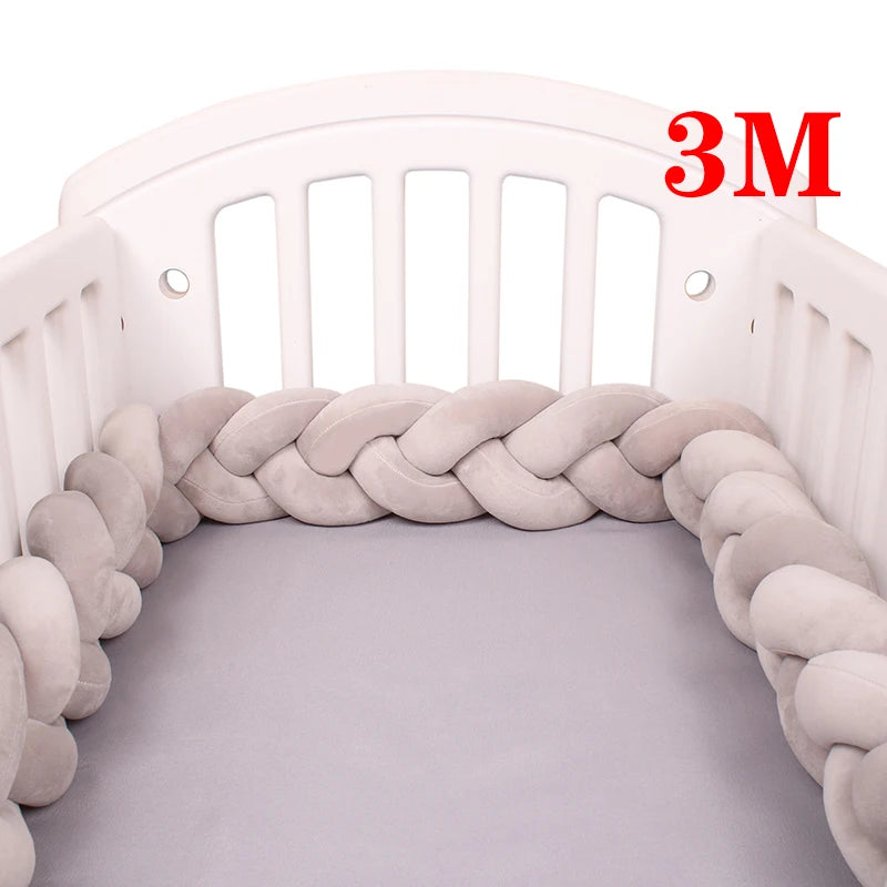 Infant Cradle Pillow Cushion Braid Knot 1 - 4 meter