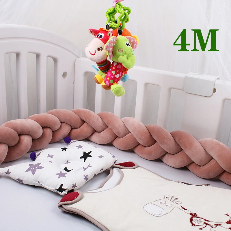 Infant Cradle Pillow Cushion Braid Knot 1 - 4 meter