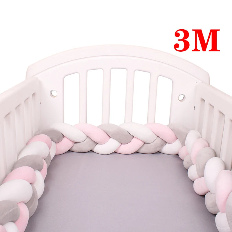 Infant Cradle Pillow Cushion Braid Knot 1 - 4 meter