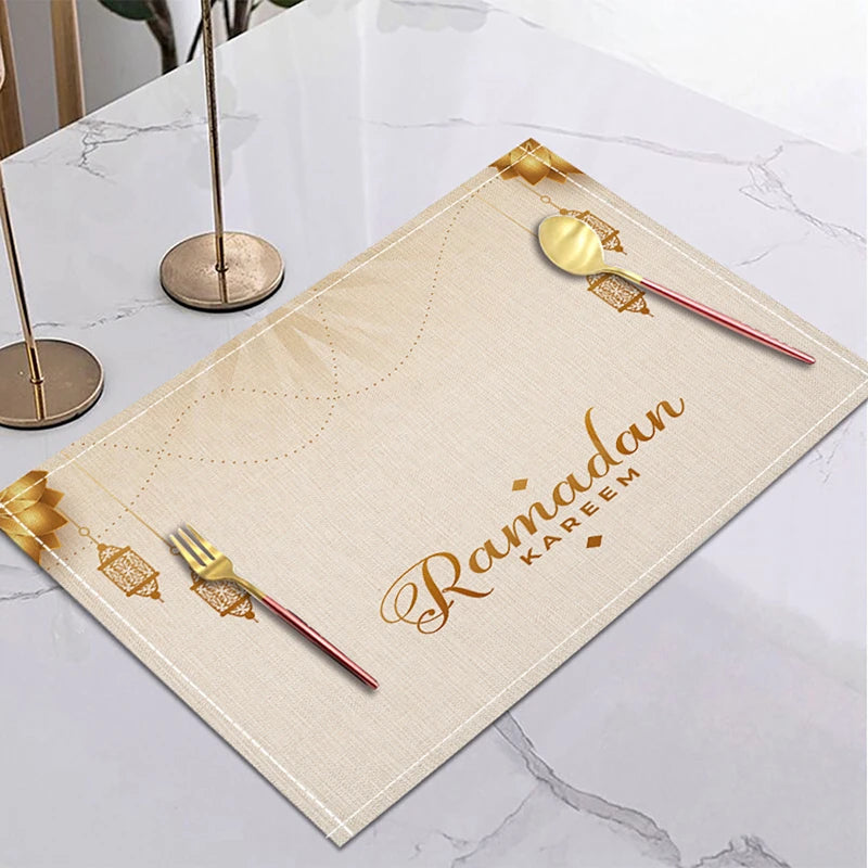 42x32cm Ramadan Linen Placemat