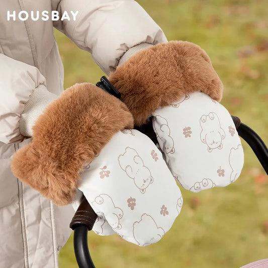 Stroller Gloves 1 Pair Winter