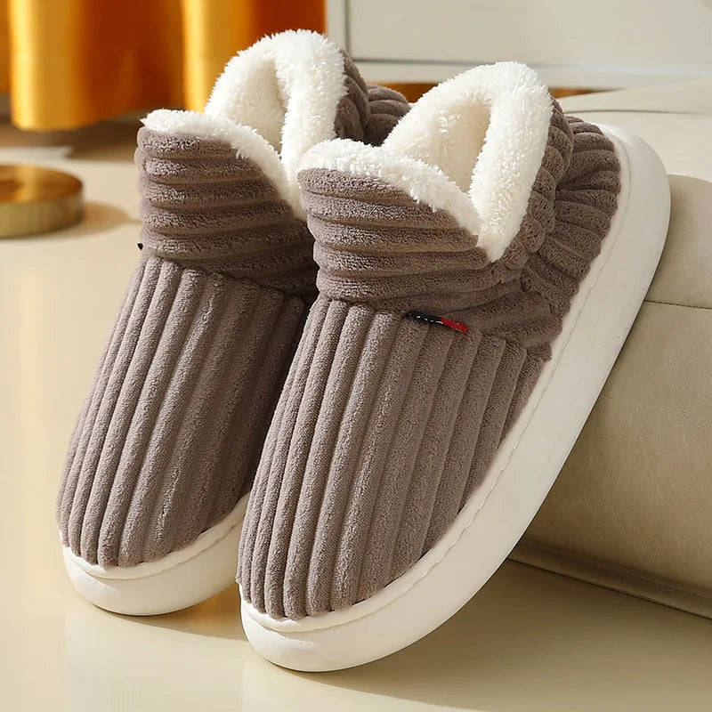 Winter Warm Plush Indoor Slippers