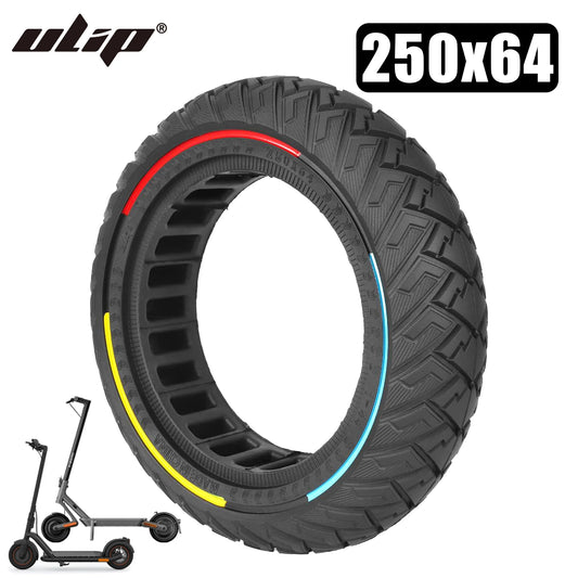 Solid Tire 10Inch Abrasion Resistant Tubeless Tire for Xiaomi 4 Ultra &NAVEE S65 Electric Scooter