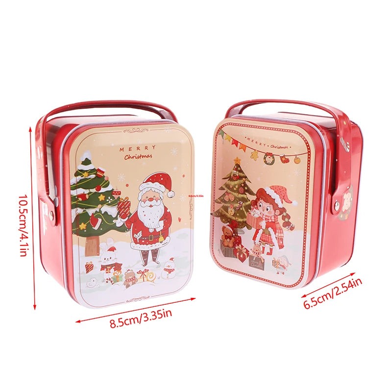 1 pc Christmas Cookie Gift Storage Jar