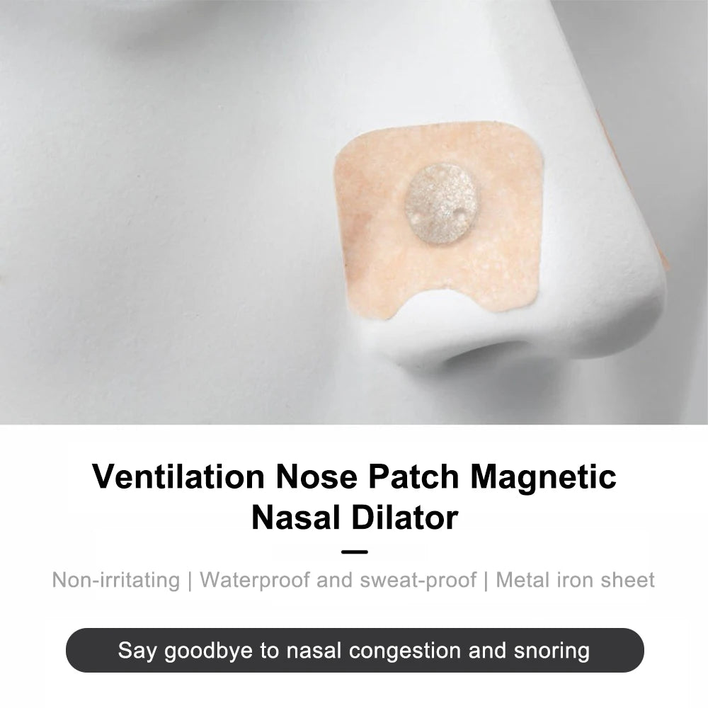 Magnetic Nasal Breathing Strips