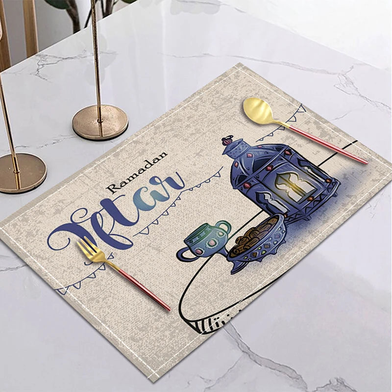 42x32cm Ramadan Linen Placemat