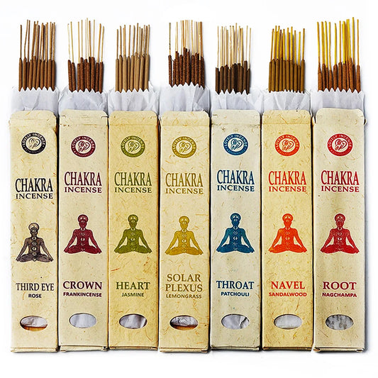 Nepal 7 Chakra Incense Sticks Spiritual Home