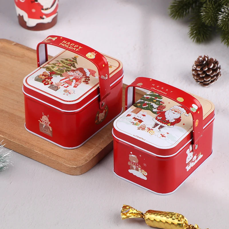 1 pc Christmas Cookie Gift Storage Jar