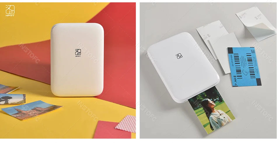 Pocket-Sized Bluetooth 2x3 Sticky-Backed Photo Printer