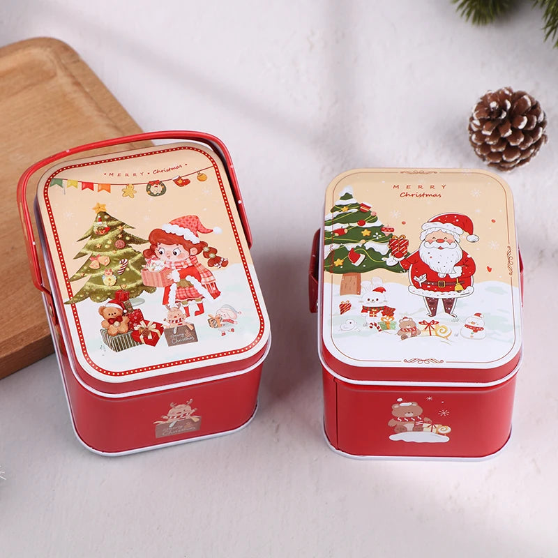 1 pc Christmas Cookie Gift Storage Jar