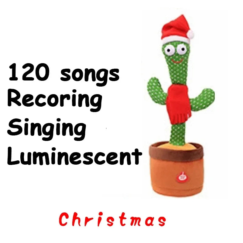 Children Xmas Gifts Dancing Talking Cactus