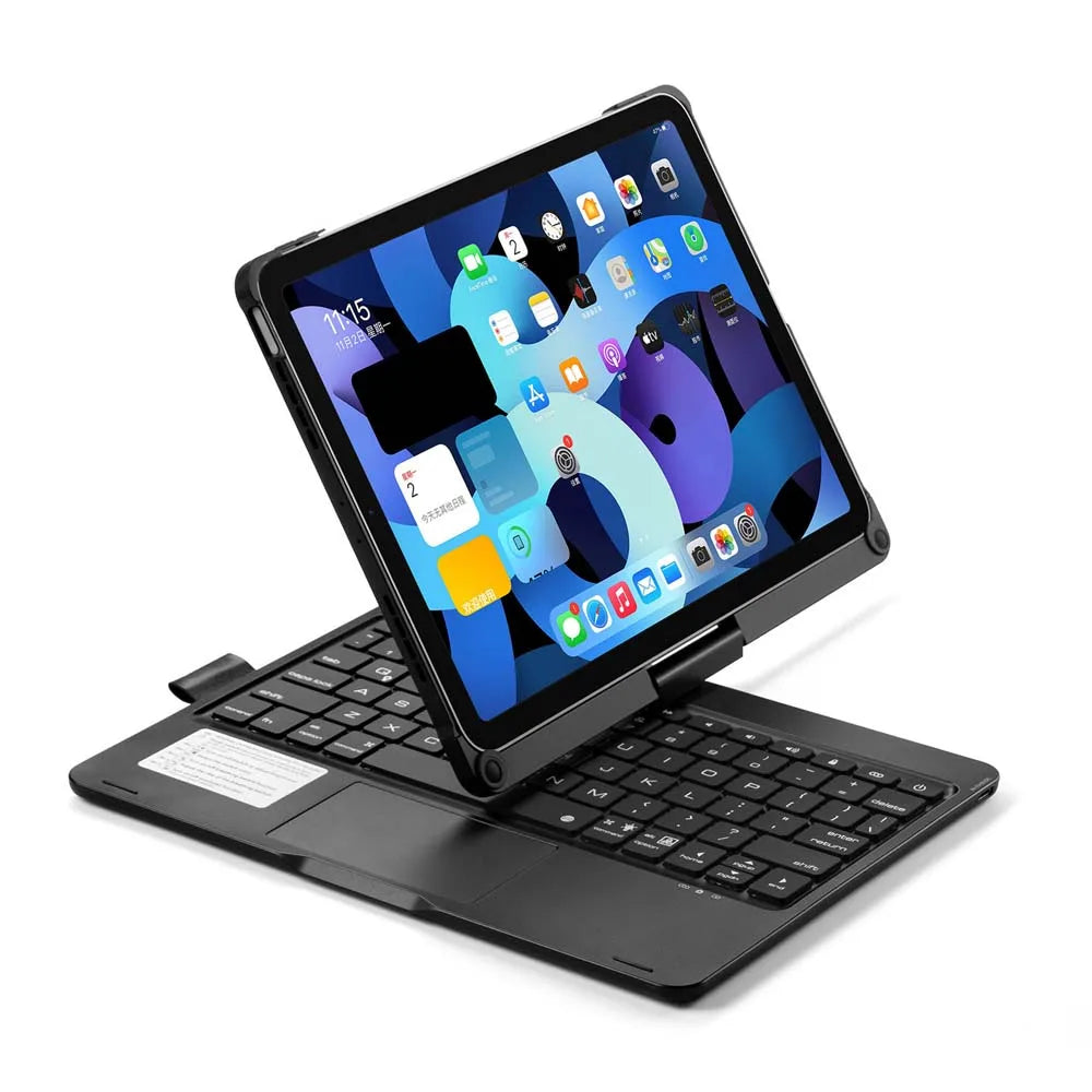 RGB Rotating Keyboard Case for iPad Pro