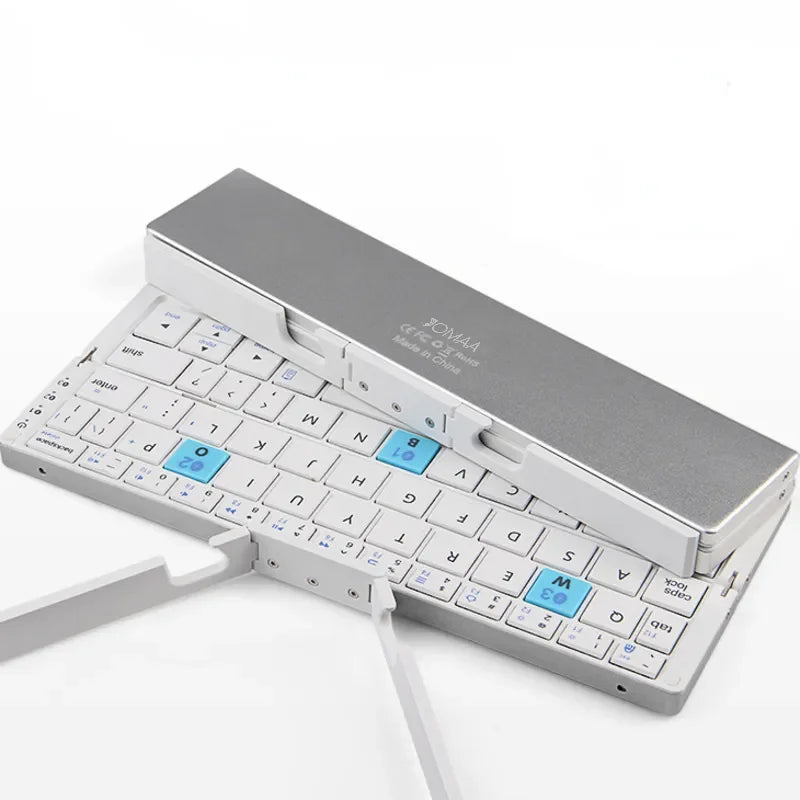 Ultra-Portable Bluetooth Keyboard with Built-in Stand