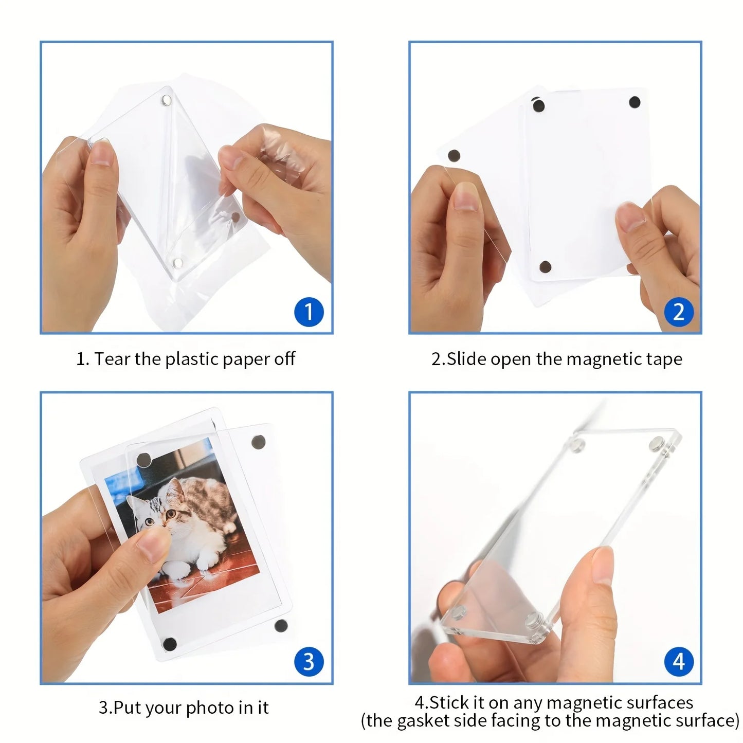 Reversible Magnet Frame for Photos