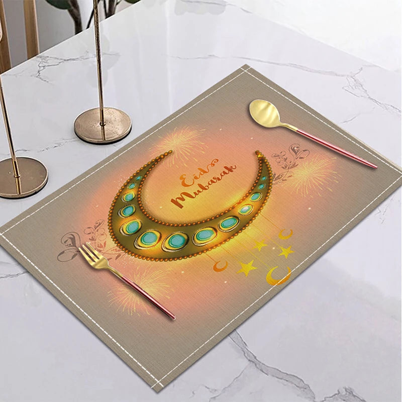 42x32cm Ramadan Linen Placemat