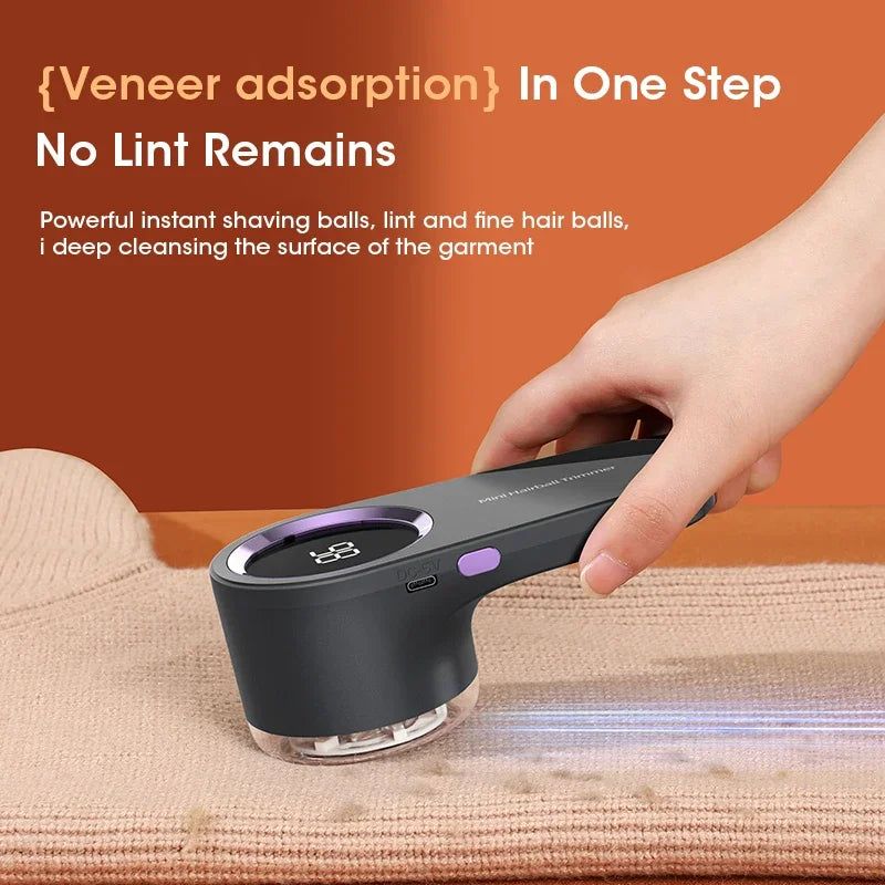 SmartLint Pro: Ultimate Electric Fabric Shaver with LED Display