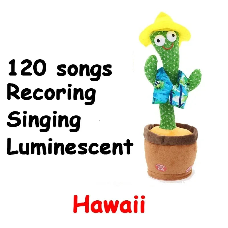 Children Xmas Gifts Dancing Talking Cactus