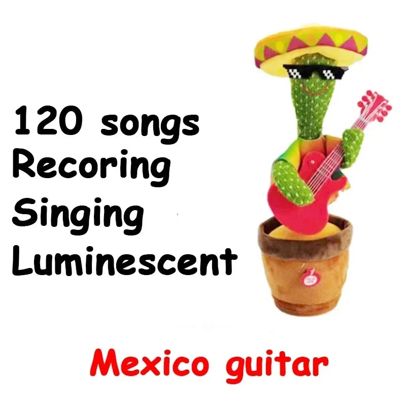 Children Xmas Gifts Dancing Talking Cactus