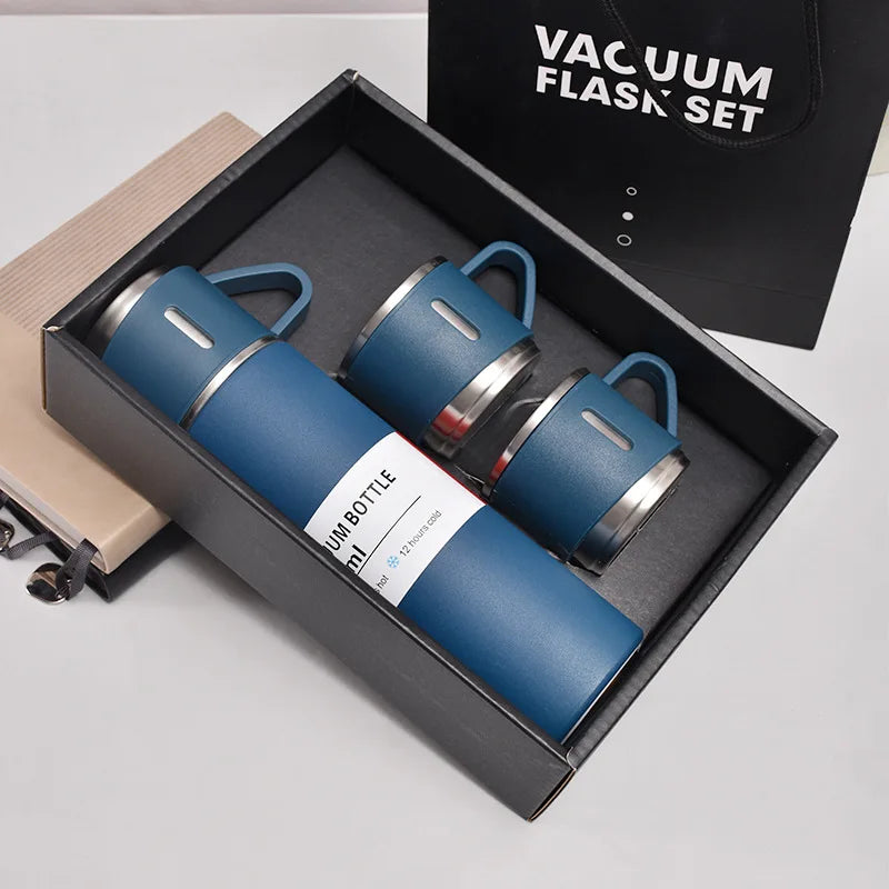 500ML Stainless Steel Flask Gift Set